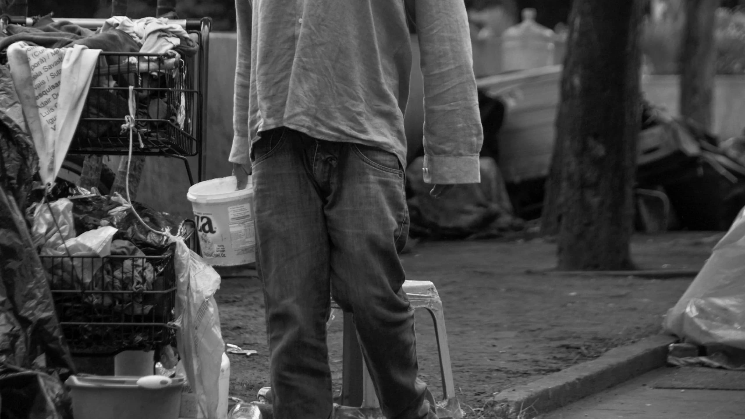 People experiencing homelessness — Bins for the Homeless